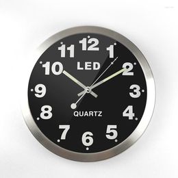 Horloges murales LED horloge numérique Design moderne mécanisme à Quartz créatif montre Relojes De Pared murale