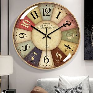 Wandklokken woonkamer eenvoudige klok creatieve wandklok muur hangen horloge huis en decoratie decor klokken tuin 230323