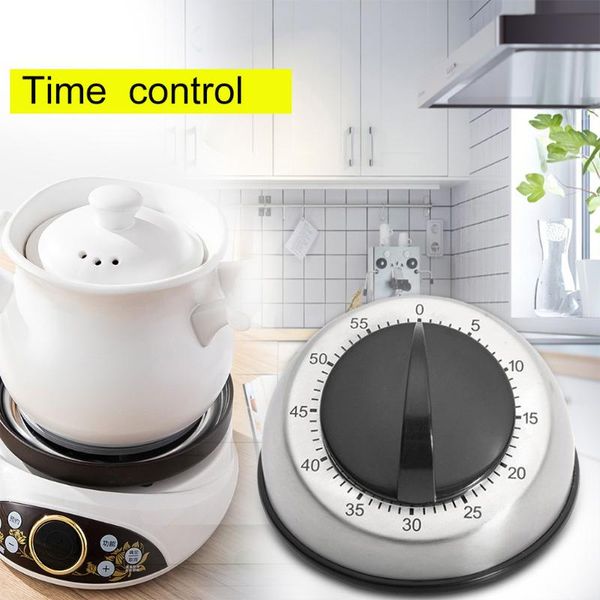 Relojes de pared timbre largo alarma fuerte 60 minutos temporizador de cocina cuenta regresiva accesorios de cocina mecánicos magnéticos De Outils # YJ