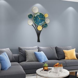 Horloges murales MEISD moderne ballon décor Horloge murale 3D autocollant silencieux Horloge mécanisme avec aiguille en métal Quartz montres horloge grande Horloge 220909