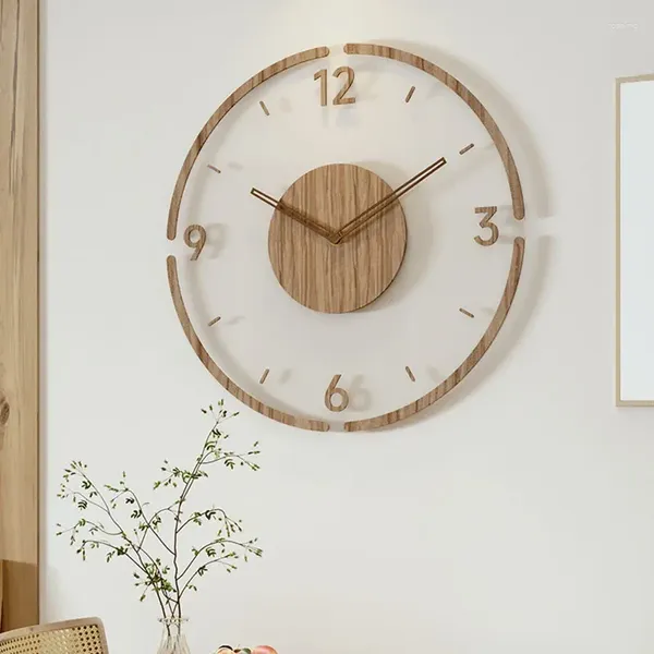 Horloges murales Minimaliste grand art coréen Design Restaurant créatif silencieuse silencieuse Nordic Fashion Reloj Pared Home Decor