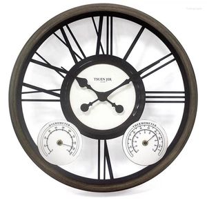 Horloges murales Mirror Factory Antique Clock Home Decor Luxury