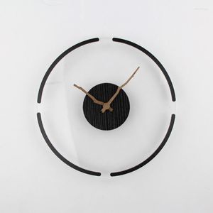 Wandklokken Moderne Esthetische Klok Originele Kunst Rustig Uniek Klassiek Retro Minimalistisch Interieur Horloge Murale Home Decor