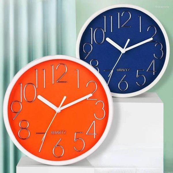 Horloges murales Morloge moderne salon cuisine créatives de mode minimaliste imperméable montres orologio da pate décor