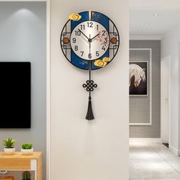 Horloges murales Design moderne horloge Quarz Art rétro Vintage silencieux créatif numérique salon pendule Wandklok décor à la maison