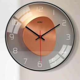 Relojes de pared con calendario moderno para colgar, relojes grandes y pequeños con manecillas simples, para sala de estar, Orologio Da Parete silencioso, decoración del hogar