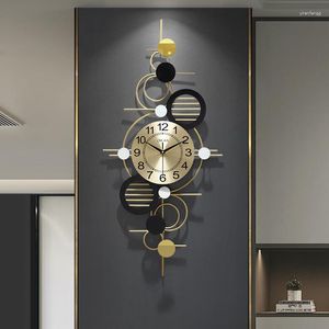 Wandklokken Moderne Minimalistische Klok Woonkamer Thuis Modieus En Creatief Licht Luxe Eetkamer Decor Design