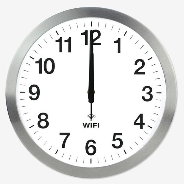 Relojes de pared Modern Minimalista Sala de estar Reloj en casa 20 pulgadas Wifi Smart Wifi Sincronización Network Mute2145