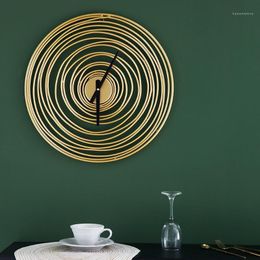 Wandklokken Noordse klokkenmosfeer Kijk licht luxe moderne minimalistische slaapkamer stil huis