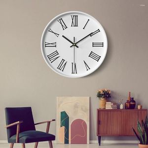 Horloges murales Design nordique Horloge suspendue Maison Salon en bois Montres modernes Silencieux Minimaliste Simple Classique Reloj Pared Décor