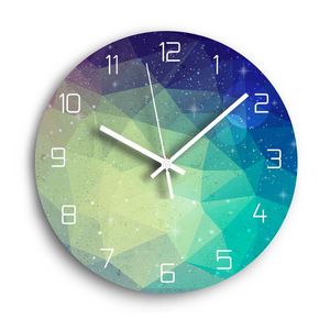 Horloges murales Horloge à quartz nordique Mode Simple Silencieux Salon Décoration Minimaliste Décor Reloj De Pared BC