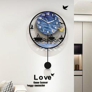 Horloges murales montre nordique chambre japonaise grand luxe silencieux industriel créatif Relogio De Parede Saatrationating articles