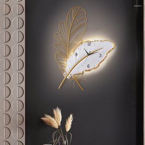 Horloges murales Pendule Autocollant Horloge Accessoires Numéros Table Autocollants Numériques Art Alarme Wanduhren Wohnzimmer Salon Moderne