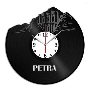 Horloges murales Petra Art Clock 12 pouces - Idée de décoration de chambre à la maison Cadeau fait main pour un ami