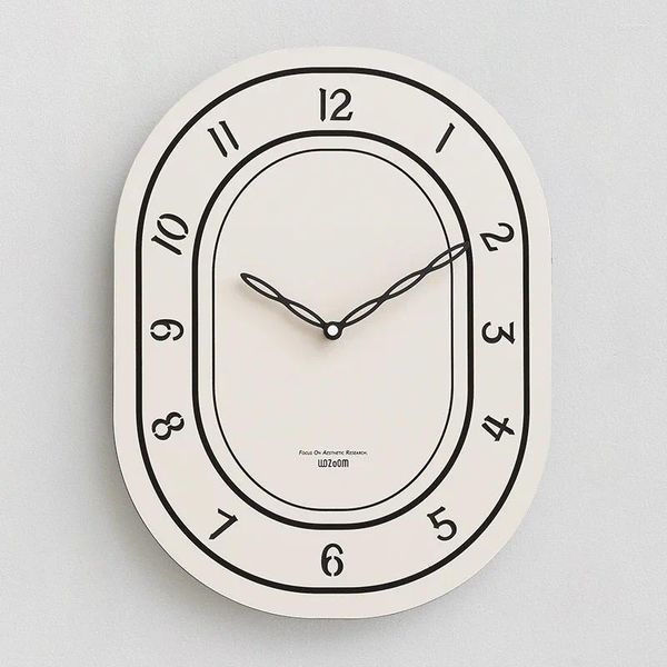 Relojes de pared sin perforaciones Net Celebrity Home Light reloj de lujo reloj personalidad creativa sala de estar moda 2023