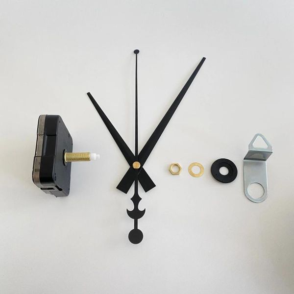 Horloges murales Mécanisme de quartz à horloge à couple élevé silencieux long mouvement d'arbre de 22 mm avec accessoires de bricolage