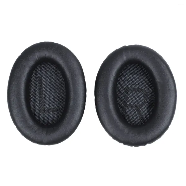 Padres de reemplazo de relojes de pared Cushón de memoria de espuma de almohadilla para la oreja para auriculares Bose AE2-W.Negro