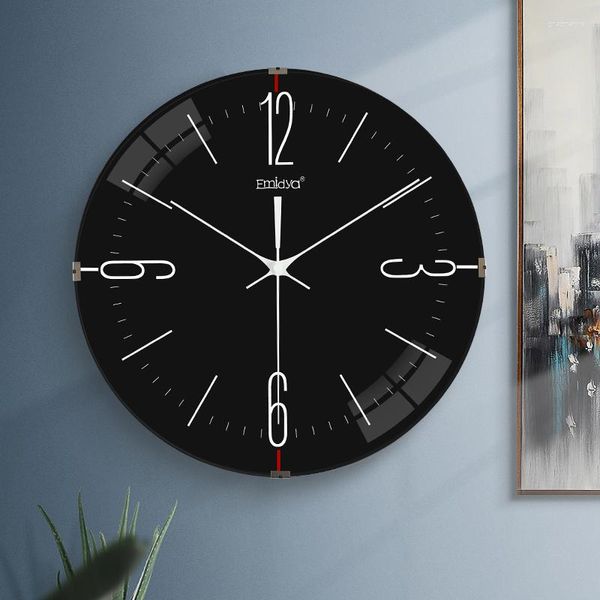 Relojes de pared Reloj escandinavo Diseño moderno Sala de estar Moda Decoración para el hogar Horloge Murale Decoración