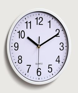 Horloges murales Horloge silencieuse Home Office Decor Montre Blanc Noir Rouge Mode Style rond V15188800