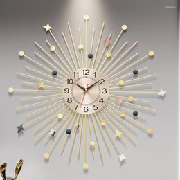 Horloges murales cuisine silencieuse grande montre maison Saatrative électronique luxe minimaliste montres Reloj Pared Saatrations