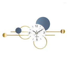 Wandklokken Stille grote klok Decoratieve woonkamer Elektronische keuken Luxe horloges Horloge Murale Decoratie voor thuis