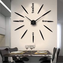 Relojes de pared Movimiento silencioso que no hace tictac Decoración de pared Hogar/Oficina/Hotel/Bar/Restaurante/Relojes de aula