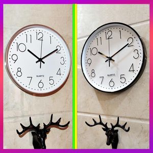 Horloges murales Style Simple Quartz électronique horloge numérique silencieuse pendaison montre cadeaux bureau boutique salon décoration de la maison