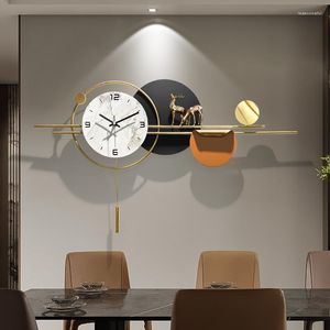 Wandklokken eenvoud klok kunst muurschildering home design mute keuken alarm luxe woonkamer reloj de pared decoraties zlxp