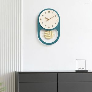 Wandklokken Tijd Moderne handen klok woonkamer pendulum digitale ontwerp batterij stil orologi da parete home decor