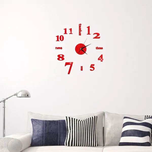 Horloges murales chronomètre Stophatch Fashion Sticker Clocker Decoration Digital Mechanical Kitchen Cuisine