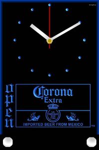 Relojes de pared Tnc0010 Beer OPEN Bar Mesa Escritorio 3D LED Reloj