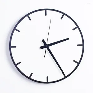 Wandklokken Unieke Europese klok Stil Industrieel Ontwerp Binnenalarm Slaapkamer Reloj Para Pared Woondecoratie Luxe