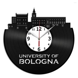Horloges murales Université de Bologne Horloge d'art 12 pouces - Idée de décoration de chambre à la maison Cadeau fait main pour un ami
