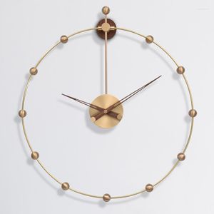Wandklokken Ongebruikelijke Keukenklok Grote Nordic Creatieve Stille Houten Modern Design Reloj De Pared Kamer Ornamenten AB50WC