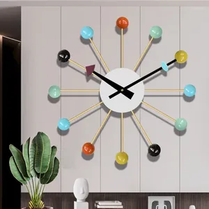 Wandklokken Vintage badkamer klok interieur esthetische creatieve Chinese stijl horloge restaurant reloj de pared home design