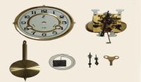Horloges murales accessoires d'horloge mécanique vintage