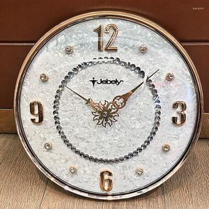 Wandklokken Vintage Unique Clock Office Jewelry Quartz originele kunstglas modern elegant stille stijlvol noords saat saat home design