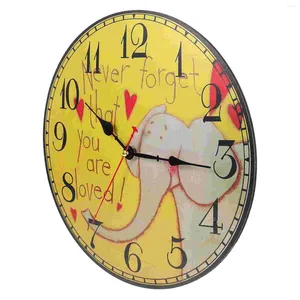 Horloges murales Vintage Montre Sun Mouvement Horloge Suspendue Ornement Numéro de maison pour pendentif bureau