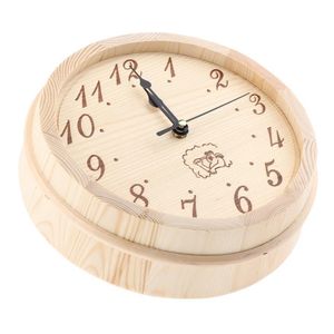 Orologi da parete Orologio in legno Dispositivo di temporizzazione Risparmio di spazio Decorazioni per la casa Resistenza alle alte temperature Timer per bagno turco Forniture per sauna accurate 230310