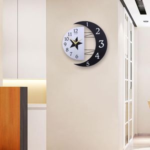 Horloges murales en bois batterie montres mécanisme Quartz minimaliste enfants Design mignon grand précis Reloj De Pared décor Zegar