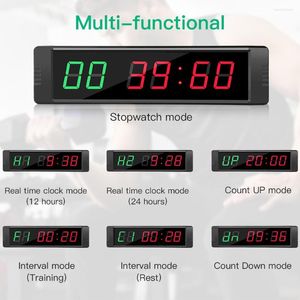 Wall Clocks trainingen timer led externe klok stopwatch interval prescise elektronicl met voor gym fitness training