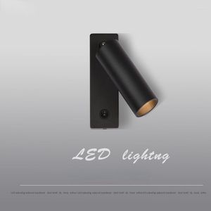 Wandlamp 10-stcs LED BEDBADE LICHT 5W AC85-265V oppervlak gemonteerd gat gratis el ktv gangpad bar huishouden lezen