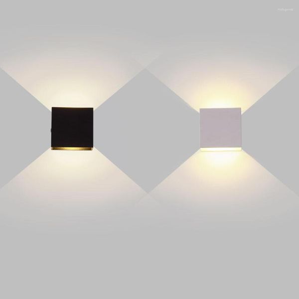 Lámpara de pared 10W LED Arte moderno Iluminación interior Sala de estar Dormitorio Cocina Mesita de noche Escaleras Loft Estilo nórdico Luz