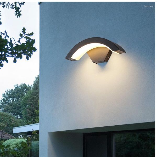 Lámpara de pared 12w 24w Nordic Simple LED Modern Sonce Lighting Restaurant Light