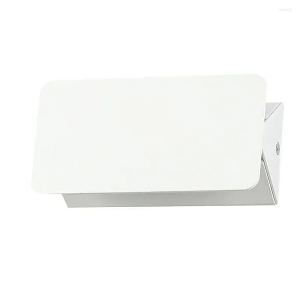 Lámpara de pared 1 pieza Led espejo frontal luz giratoria ajustable para el hogar (3000k 6W 16CM)