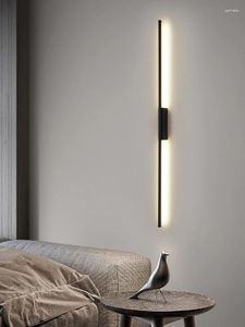 Wandlamp 2024 Strip Minimalistische Slaapkamer.Woonkamer.Badkamer.Tv-achtergrond Led-decoratie Modern licht