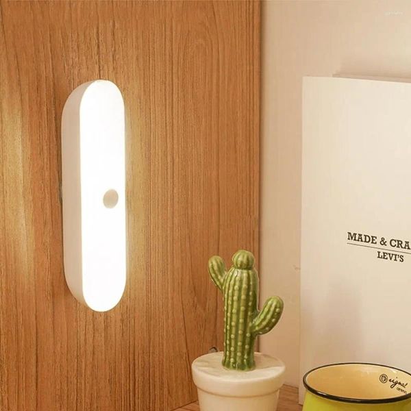 Lámpara de pared 3 colores pequeño bolsillo recargable luz LED moda delicada mesa de lectura dormitorio de estudiantes adornos de protección ocular