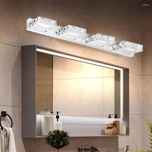 Applique murale 3 lumières LED pour miroir de salle de bain, décorations modernes pour la maison