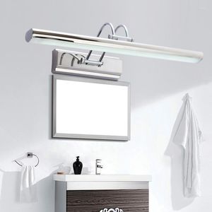 Wandlamp 42 cm moderne roestvrijstalen badkamer spiegel voorlichtkast anti-rust waterdichte mist LED WF101307