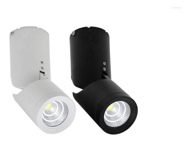 Lámpara de pared 5 unids/lote 10W LED COB luz montada en superficie proyector puro/blanco cálido